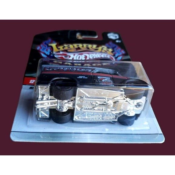 2009 Hot Wheels DAIRY DELIVERY Larry's Garage Metalflake Matte Black 12/20 1:64 - Picture 14 of 14